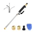 thumbnail image 3 of 6 Pcs High Pressure Water Lance Hose Nozzle Jet Garden Car Washer Spray Gun Set, 3 of 5