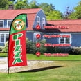 thumbnail image 3 of QSUM Pizza Sign Feather Flag with Pole Kit,7FT Pizza Decoration Display, Pizza Business Sign,Pizza Swooper Flag，Advertising Flag, 3 of 6