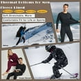 thumbnail image 5 of 2 Pack Thermal Pants for Men, Thermal Underwear for Men's Thermal Underwear Bottoms Long Johns for Men Base Layer Athletic Ultra Soft Leggings Tight, 5 of 6