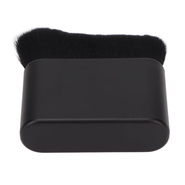 Tanning Brush, Body Makeup Self Tanning Brush Comfortable Handle Soft Bristles Black Maximum Coverage Multi Function For Salon