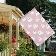 thumbnail image 3 of Pink Halloween Ghosts Fall Garden Flags 28"x40" Double Side,Small Yard Flags for Outside,Outdoor Fall Decor,Autumn Funny Garden Flag Yard Decoration, 3 of 5