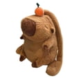 thumbnail image 4 of Mochila de Carpincho de Felpa Mochila de Viaje Informal Bolsa de Felpa Mochila de Moda Linda, 4 of 9