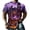 Black, variant on Halloween Shirts for Men Pumpkin Ghost Haunted Castle Print Crew Neck Trendy T Shirts Funny Print Party Holiday Graphic Tees Purple M
