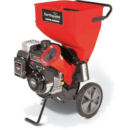 Earthquake Chipper Shredder 206cc Briggs and Stratton Engine, Red