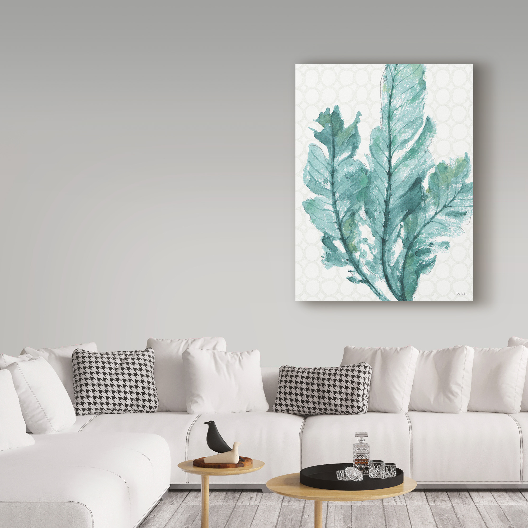 Trademark Fine Art 'Mixed Greens XXVI' Canvas Art by Lisa Audit