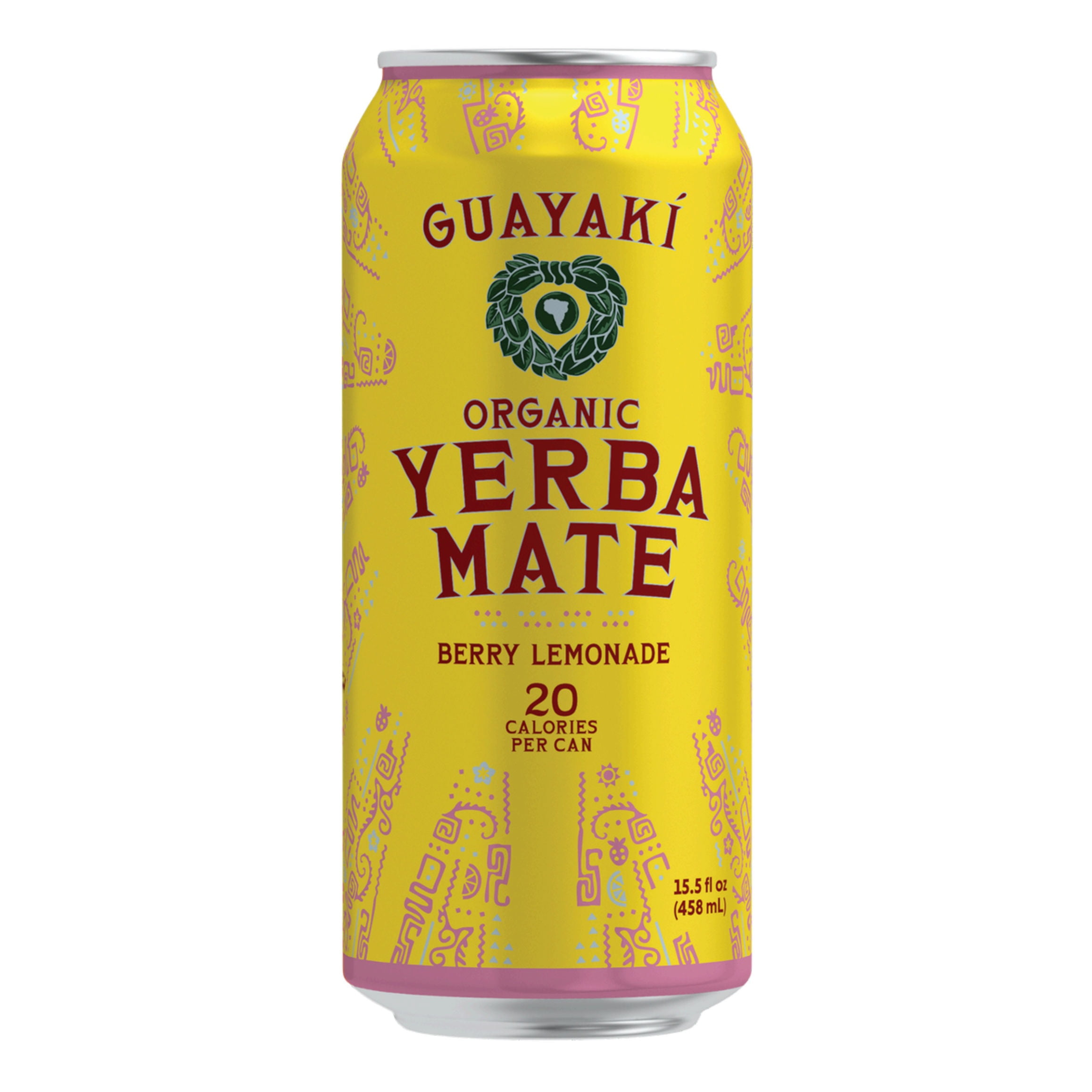 Guayaki Organic Yerba Mate Tea Variety Pack 15.5 fl oz Can, 12 Count