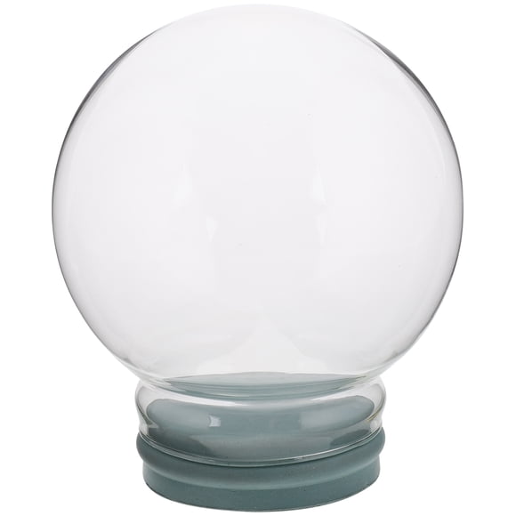 DIY Empty Glass Snow Globe Kit for Home Decor Make Your Own Unique Snow Jar for Friends Family Water Globe Craft Kit for Kid and Adults