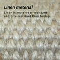 thumbnail image 4 of 1PC Natural Coarse Hemp Dog Bite Toy with 2 Handles Dog Training Toy, 4 of 7