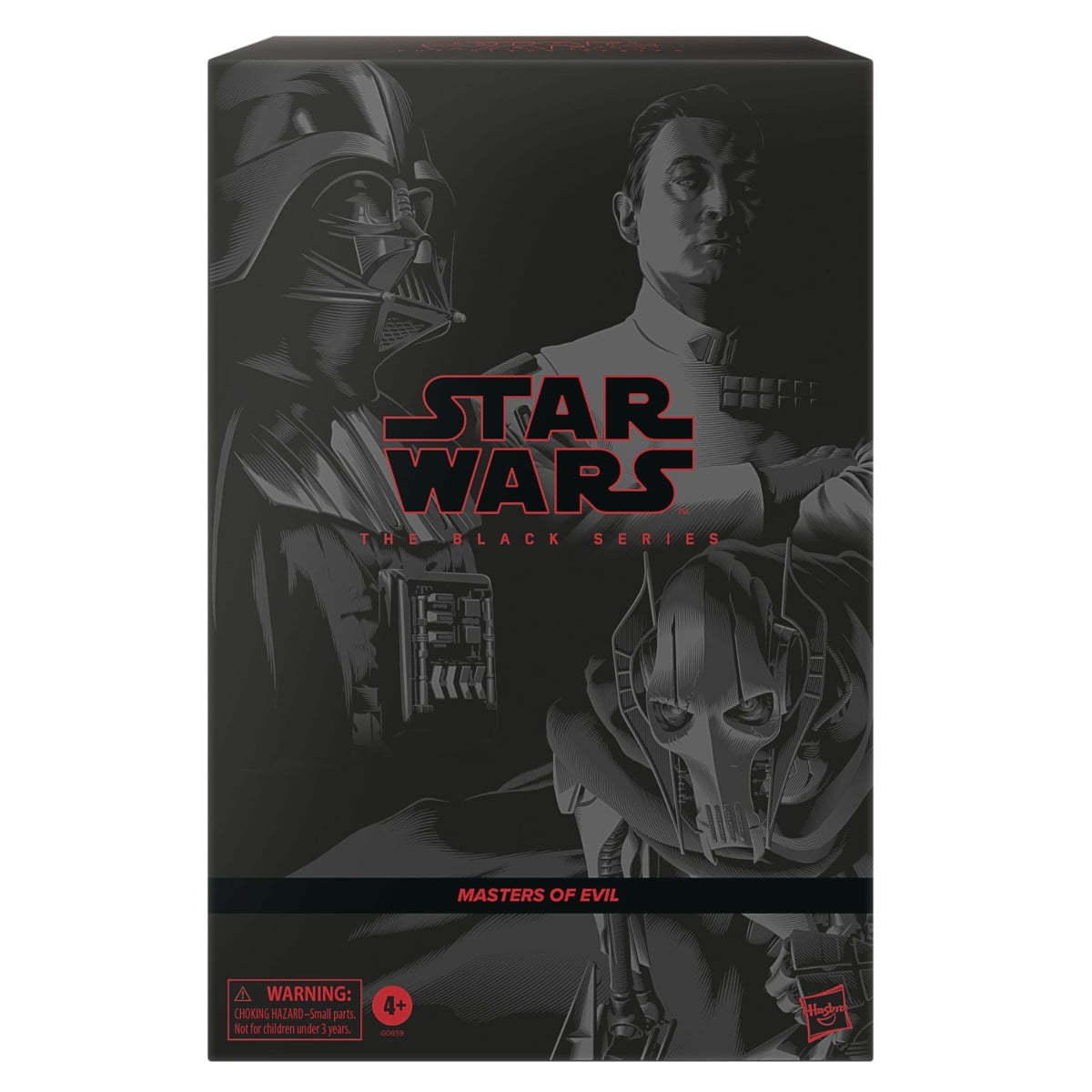 Masters of Evil (Vader, Thrawn, General Grievous) Star Wars Black Series Figures