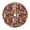 Bandage, variant on Xecao Mushrooms And Leaves Pattern Christmas Tree Skirt Round Xmas Tree Mat Base Cover for Holiday Home Decorations-36"