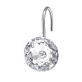 thumbnail image 3 of Visland 12PCS Acrylic Diamond Shower Curtain Hooks Rhinestones Curtain Hooks Bling Bathroom Decor, 3 of 6