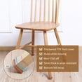 thumbnail image 6 of 8Pcs Chair Leg Floor Protectors with Felt Chair Leg Caps Furniture Leg Feet Protection Cover Protect Hardwood Floor No Noise Scratches, 6 of 8