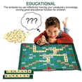 thumbnail image 5 of Juego de mesa de Scrabble portátil para familia, niños y adultos, 5 of 5