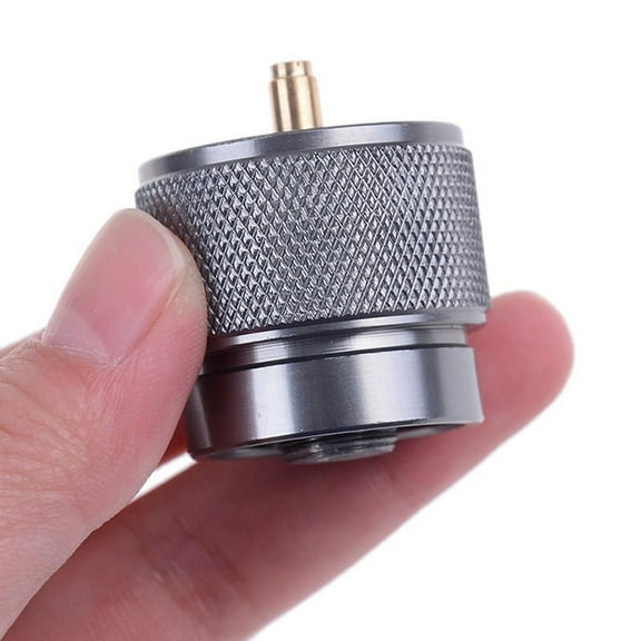 DEYISI Outdoor 1 Lb. Stove Tank Adapter Gas Propane Cylinder Coupler Canister Valve
