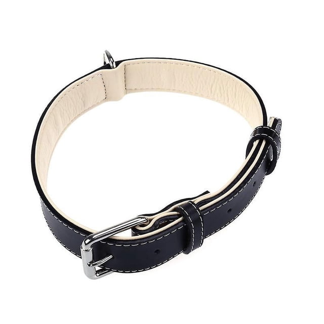 1 collar de perro de cuero.