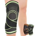 thumbnail image 1 of Par de Rodilleras Neopreno UrbanFit Pro Para Entrenamiento Crossfit Pesas Verde Mediana, 1 of 10