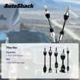 thumbnail image 3 of AutoShack Front CV Axle Shaft for Hyundai & Kia, Tucson 2010-2013 Sportage 2011-2013, AWD FWD L4 2.0L 2.4L, Left, 3 of 5