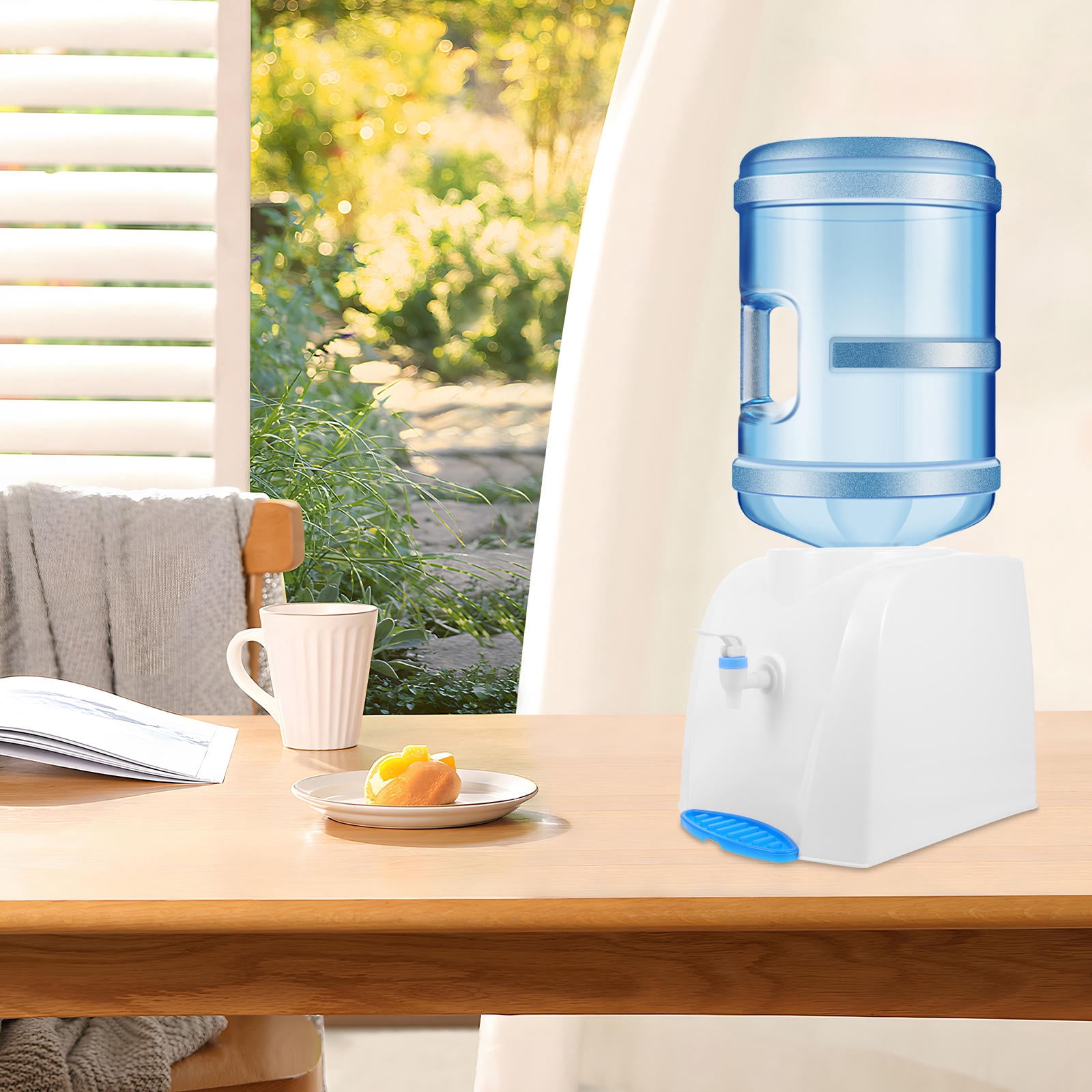 UPOUART Countertop Cold Water Dispenser with Multi PP Filtration for Home and Office Use, Compact and Efficient Design