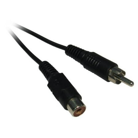 Rca Phono Lead - 10m Single RCA / Phono Male to Female RCA Phono Audio Video AV Extension Cable Lead Wire