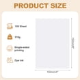 thumbnail image 2 of 100 Sheets Glossy Photo Paper, 4x6 Inches 210gsm Instant Dry Picture Paper, 2 of 6