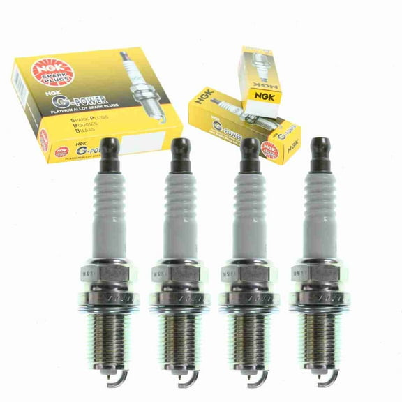 4 pc NGK 7090 G-Power Spark Plugs for 3034 3412 3412-2 3436 3436-2 3980 41-800 4202 4503 4507 4701 6702 6726 6730 696202 AGSP32FSM AP3924 FR7DPP30T FR8DPP30T FR8DPP30X FR8DPX IK16TT PK16TT PQ16TT