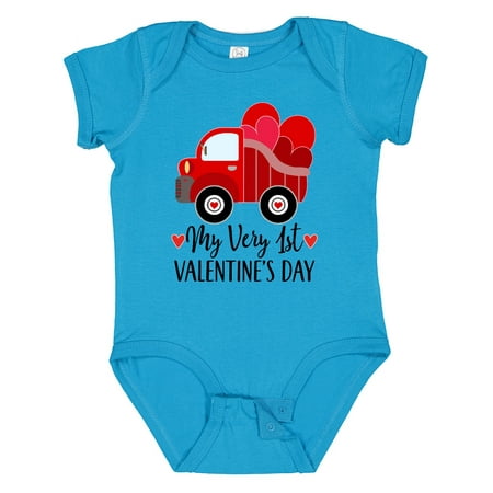 

Inktastic 1st Valentines Day Outfit Boy Gift Baby Boy Bodysuit