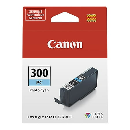 UPC: 0013803326376 | Canon 300 PC Photo Cyan Standard Yield Ink Cartridge (4197C002)