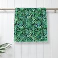 thumbnail image 5 of Fuzoiu Monstera Leaves Print Bathroom Hand Towel,Premium Microfiber Towel 27.5x16in,Soft Towel for Home Hotel Gym Laundry Room Bathroom, 5 of 6