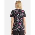 thumbnail image 4 of Barbie Women's Scrub Top, Sizes S-3XL, 4 of 5