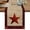 Red, Black, Natural, Cream, variant on Western Star Vintage Table Runner 36 Inches, Country Brown Stars Wheat Ear Border Bed Runner Dresser Scarves Tabletop for Indoor Outdoor Parties/Ceremony/Banquet, 13"x 36"