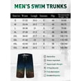 thumbnail image 6 of APTRO Mens Swim Trunks Mesh Liner Swimming Shorts Board Shorts Quick Dry Summer Beach Shorts Gradient Blue Cargo MK119 XL, 6 of 7