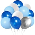 thumbnail image 1 of Decoraciones para eventos, globos de látex aptos para helio, decoración versátil para fiestas para actividades en interiores y exteriores, globos glamurosos con purpurina no tóxicos y ecológicos, 50, 1 of 7