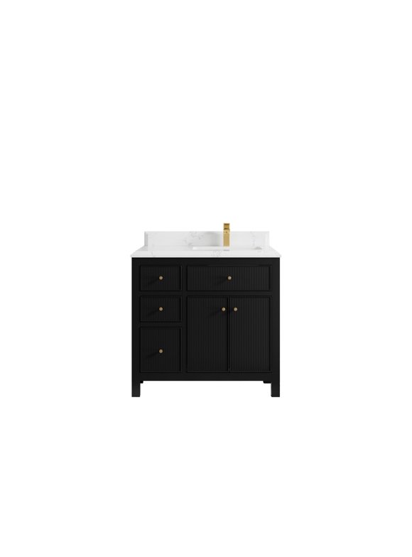 Black Bathroom Vanities in Bathroom Vanities by Color
