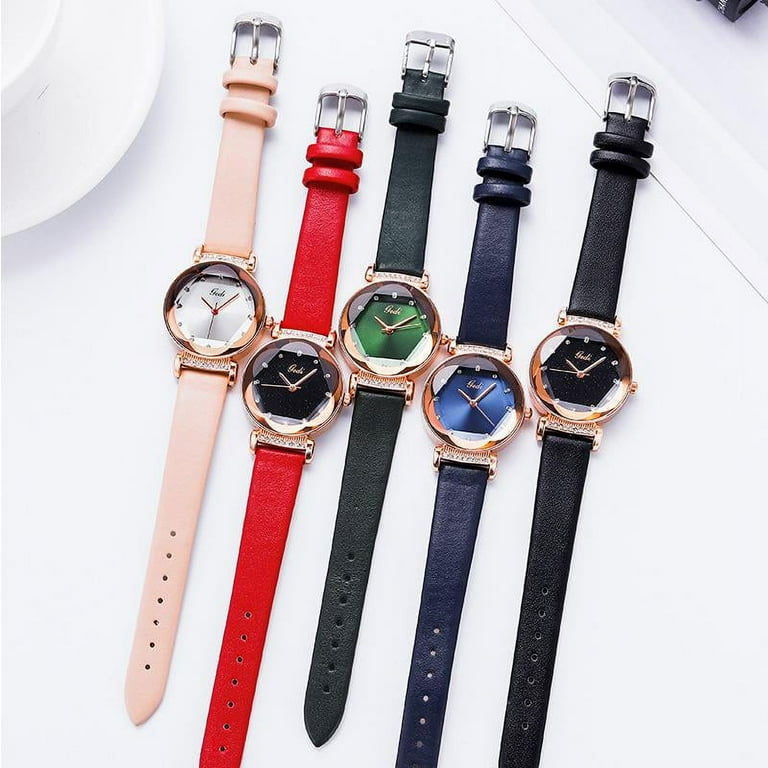 Women s Watches Brand Luxury Fashion Ladies Watch Leather Watch Women Female Quartz Wristwatches Montre Femme Quartz Wristwatches