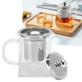 thumbnail image 4 of Tetera De Vidrio, Tetera De Vidrio Transparente, Tetera Resistente Al Calor, Tetera Apta Para Estufa, Jarra Infusora De Té, Tetera Con Filtro De Malla Extraifle Para Hotel DE, 4 of 7