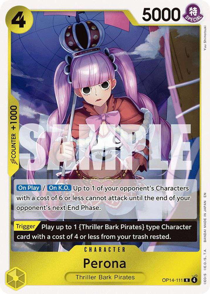 One Piece The Azure Sea's Seven Super Rare Nami OP14-031 - Walmart.com