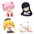 thumbnail image 2 of Puella Magi Madoka Magica Gacha Figure Kaname Madoka Tomoe Mami Akemi Homura Incubator Gashapon Model Toys, 2 of 10