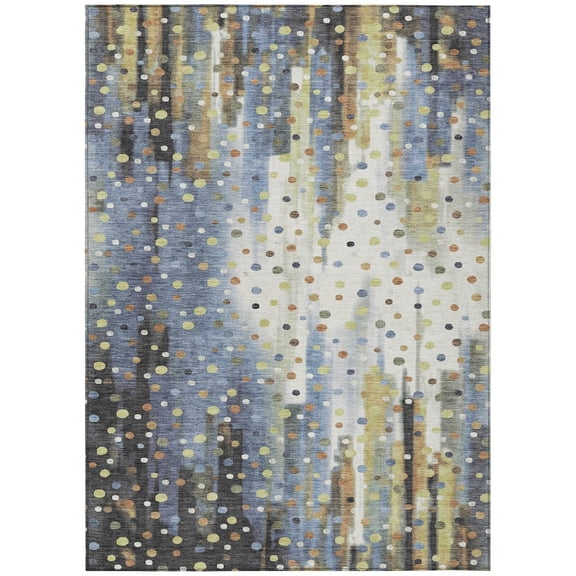 Dalyn Rugs Machine Washable Indoor/Outdoor Chantille ACN2213 Denim 10' x 14' Rug