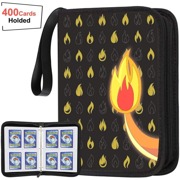 Ottoy Card Binder Compatible With Pokemon Card Carrying Case Fit For Pokemon Binder Card Holder Trading Card Sleeves Set Holds Up To 400 Cards Walmart Com Walmart Com