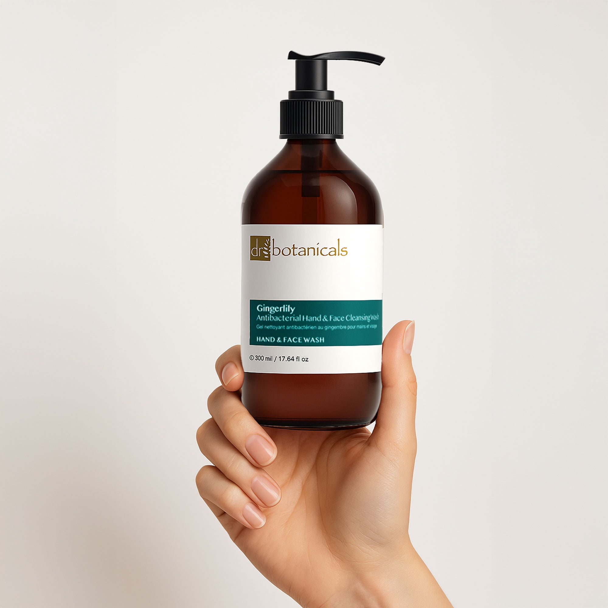 Dr Botanicals Gingerlily Antibacterial Hand  Face Cleansing Wash 500ml