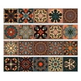 thumbnail image 2 of 60 Pcs 3D Multi Moroccan Self-Adhesive Bathroom Kitchen Wall Stair Tile Sticker, 2 of 8