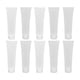 thumbnail image 3 of 10 botellas de viaje rellenables, a prueba de fugas, de plástico, transparentes, con tapa transparente (color transparente)., 3 of 5