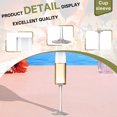 thumbnail image 3 of ACDANC 6Pcs Champagne Flutes Plastic 5.5 oz Stackable Organization Cocktail Glass Party Cups for Home Events Mix1, 3 of 7