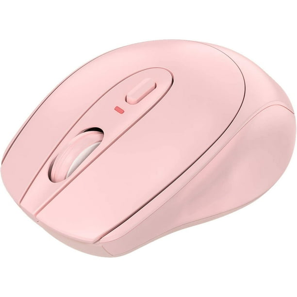 2.4G Sin ruido Raton de computadora recargable con receptor USB Vhermosa Mouse Teclados y Webcams Bodega Aurrera en linea