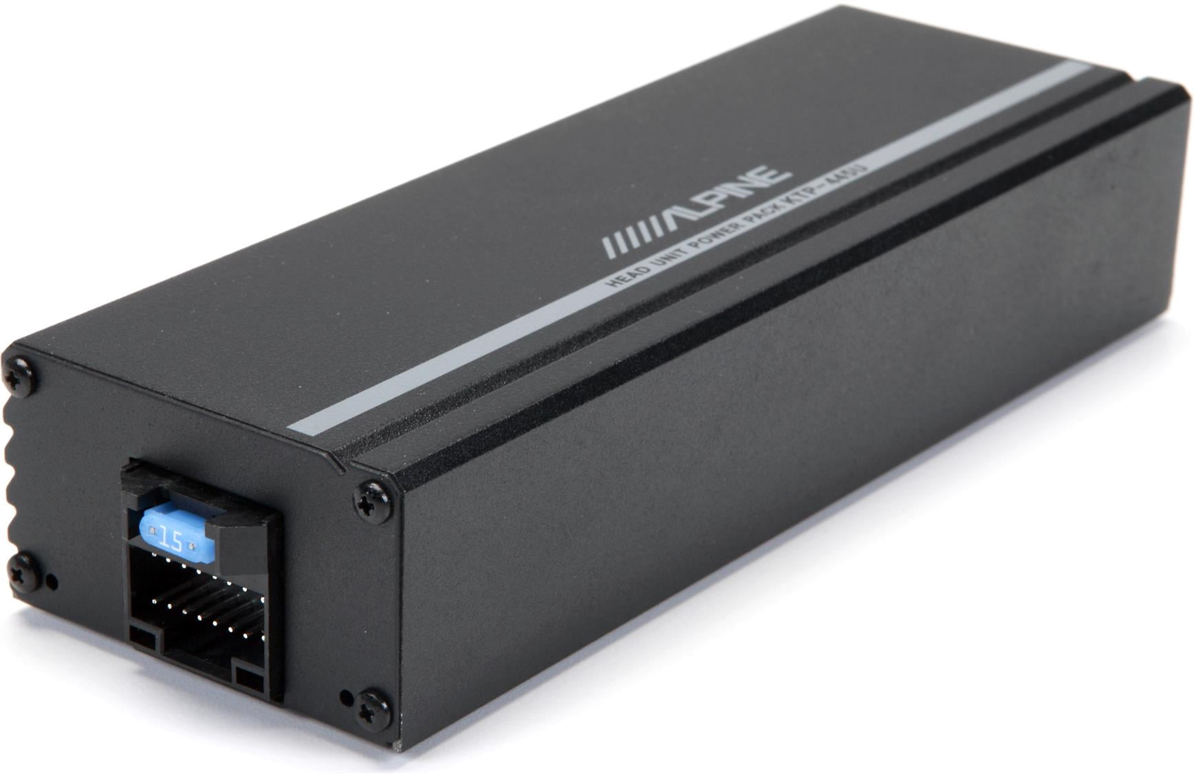 Alpine KTP-445U Car Audio 4 Channel 360W Amp Behind Radio Aftermarket or Factory