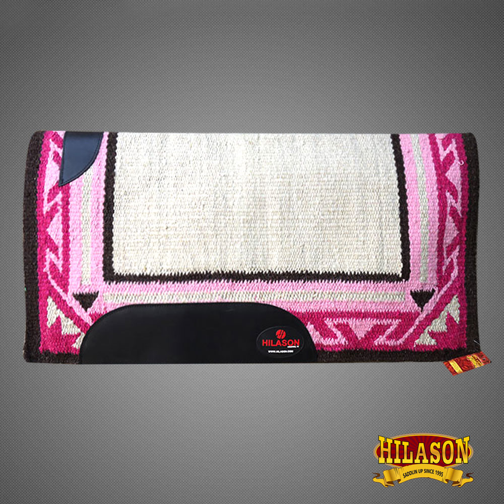 63FE Horse Western Saddle Blanket New Zealand Wool Rodeo Hilason