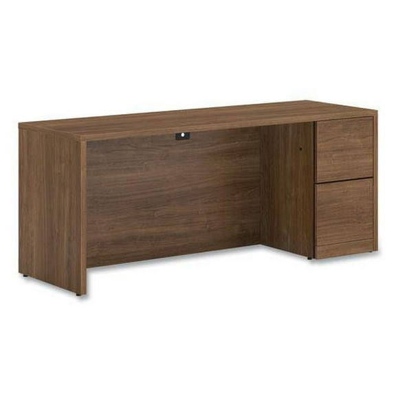 10500 Series Full-Height Right Pedestal 72 in. x 24 in. x 29.5 in. Credenza - Pinnacle