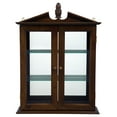 thumbnail image 6 of Design Toscano Amesbury Manor Hardwood Wall Curio Cabinet: Walnut Finish, 6 of 8