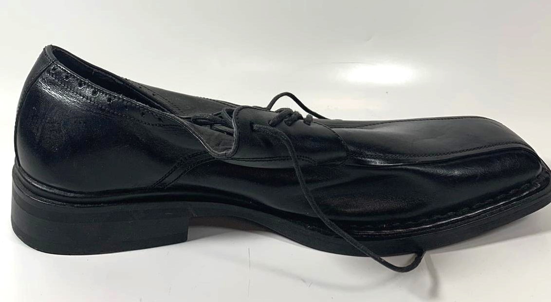 Florsheim Men's Bike Toe Oxford Leather Shoes, Black - Size 11.5D - image 4 of 5