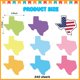 thumbnail image 2 of Notas adhesivas Gilprop con forma de Texas, 8 blocs, 240 hojas, 2 of 6